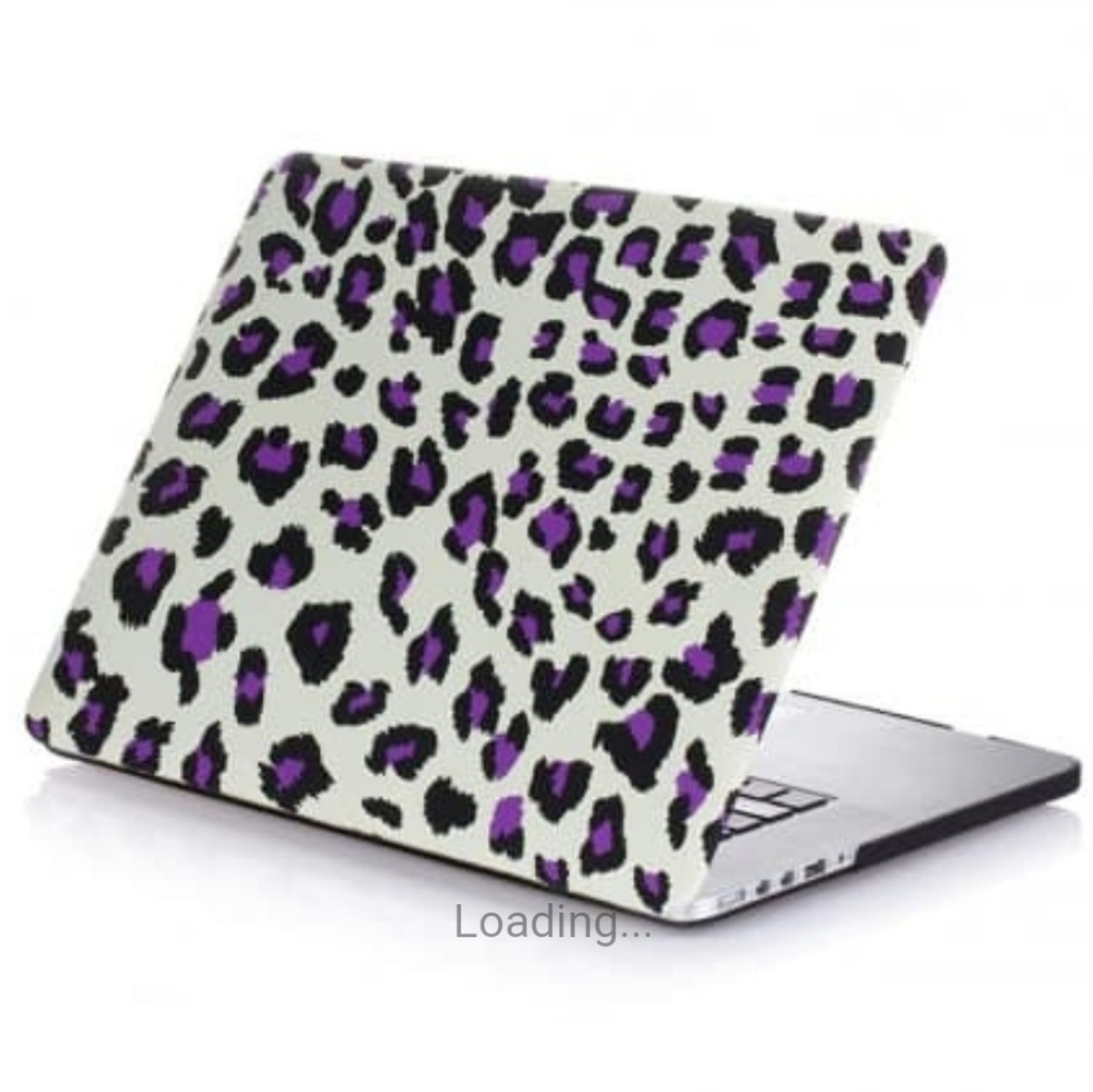 Brand New 3 in 1 Apple MacBook 15" Retina Leopard Print Case + Screen Protector!